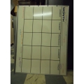 White Board 48 x 36 Non - Magnetic w Days of the Week